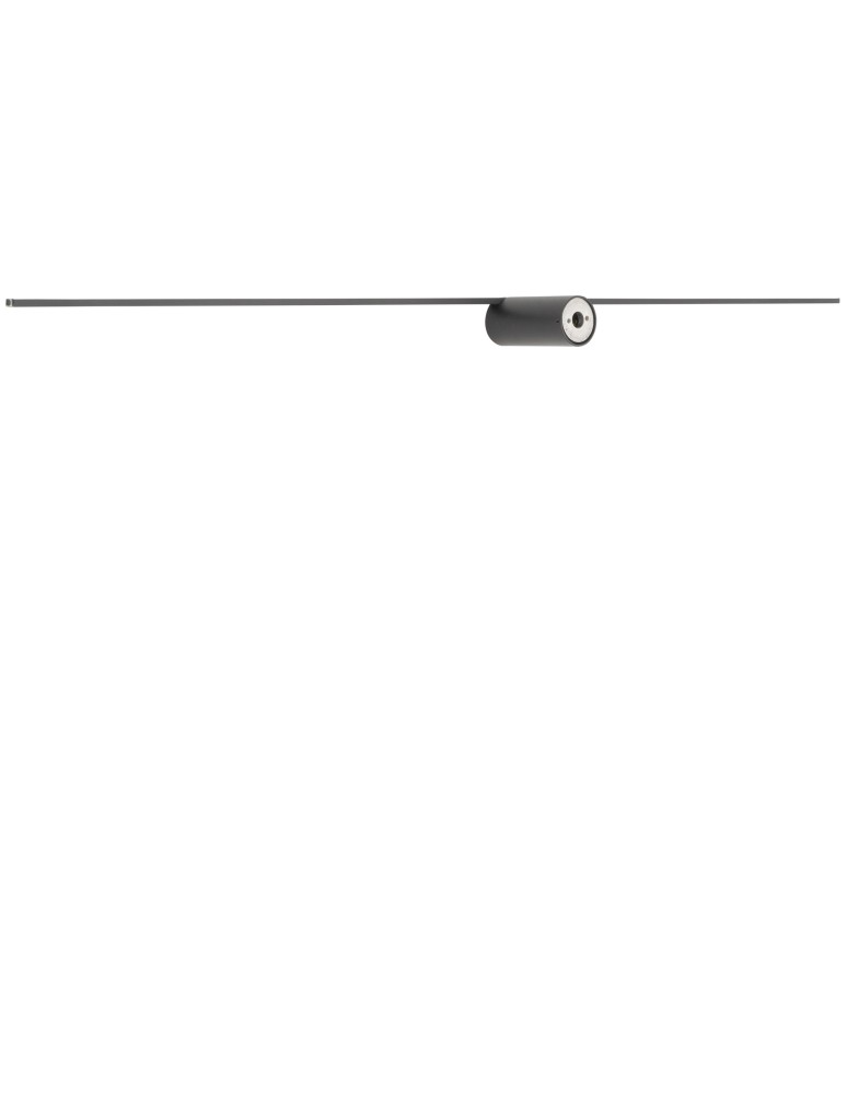 Nowodvorski SPIN LED L  Ścienna Kinkiet obrazowe Max moc 12W LED Czarny 10371