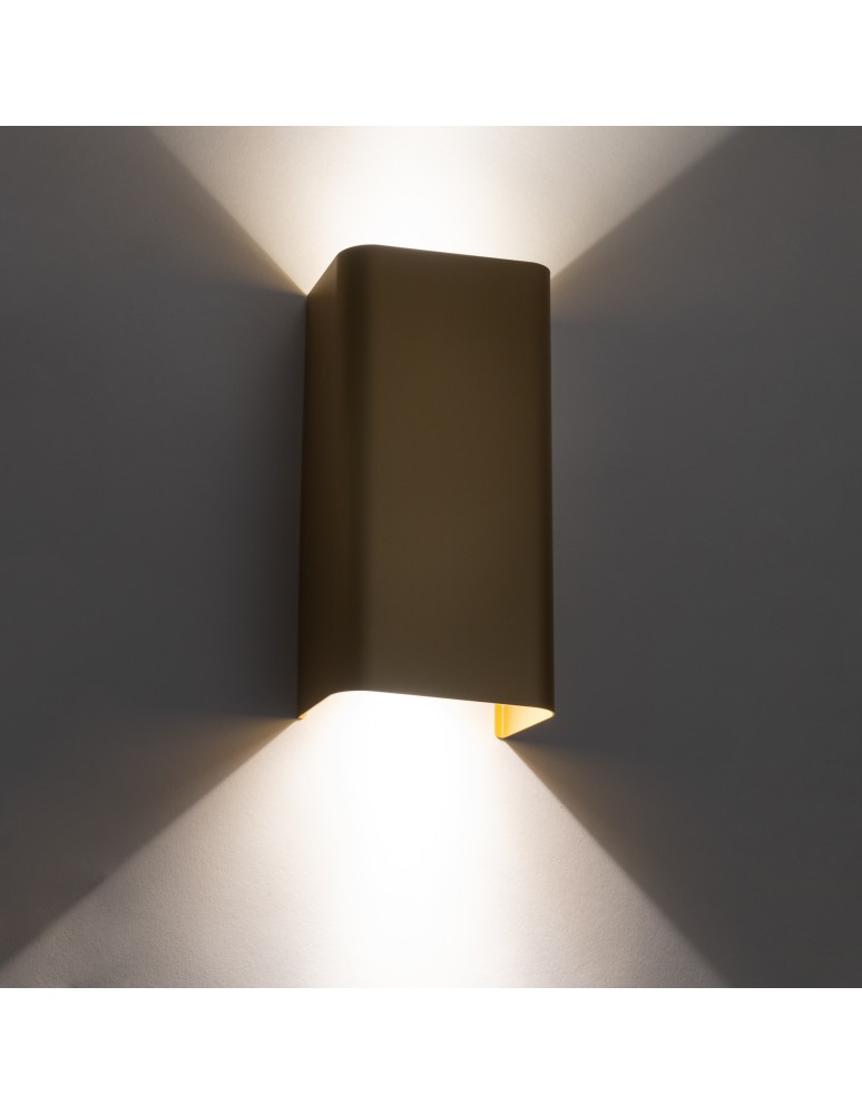 Nowodvorski BERGEN  Ścienna Kinkiet Max moc 10W only LED GU10 Złoty 10455