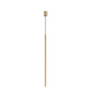 Lampy wiszące sople - Nowodvorski LASER 1000  Sufitowa Wisząca Max moc 1x10W only LED G9 Satynowy złoty 10446 - product 1