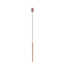 Lampy wiszące sople - Nowodvorski LASER 490  Sufitowa Wisząca Max moc 1x10W only LED G9 Satynowa miedź 10452 - product 1
