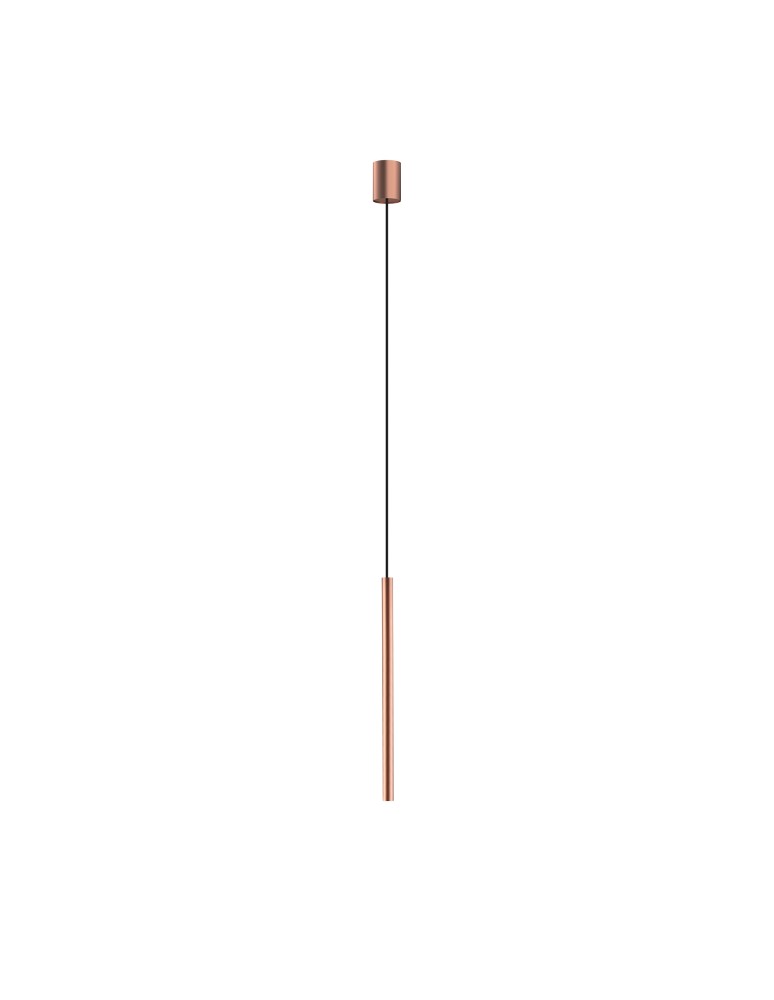 Nowodvorski LASER 490  Sufitowa Wisząca Max moc 1x10W only LED G9 Satynowa miedź 10452