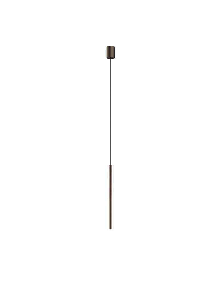 Nowodvorski LASER 490  Sufitowa Wisząca Max moc 1x10W only LED G9 Satynowy czekoladowy 10451