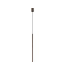 Lampy wiszące sople - Nowodvorski LASER 750  Sufitowa Wisząca Max moc 1x10W only LED G9 Satynowy czekoladowy 10447 - product 1