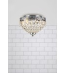 Lampy sufitowe z kryształami - Markslojd JOLINE Sufitowa E14 2x40W IP21 czarny/transparentny 108424 - product 1