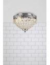 Markslojd JOLINE Sufitowa E14 2x40W IP21 czarny/transparentny 108424