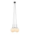 Markslojd DIONE Wisząca E14 3x40W czarny/biały 108418