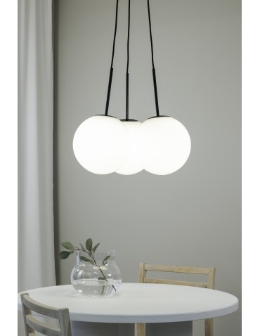 Markslojd DIONE Wisząca E14 3x40W czarny/biały 108418 - produkt 2