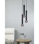 Lampy wiszące żarówki - Markslojd SENCILLO Wisząca E27 3x40W czarny 108435 - product 2