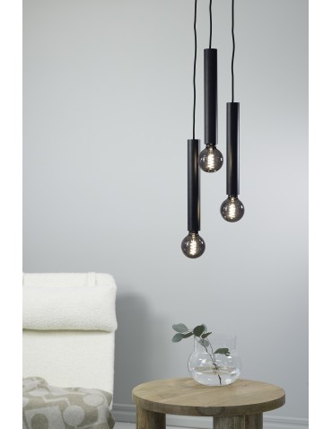 Markslojd SENCILLO Wisząca E27 3x40W czarny 108435 - produkt 2