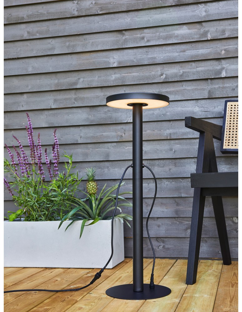 Markslojd GARDEN24 lampy - Markslojd GARDEN 24 PLANT Lampa Stojąca 1x5W 3000K IP44 czarny 108173 - product kolory-swiatla.pl 4