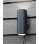 Markslojd GARDEN24 lampy - Markslojd GARDEN 24 CYLINDER WALL Kinkiet Zewnętrzny 2x3W 3000K IP44 czarny 108169 - product 4