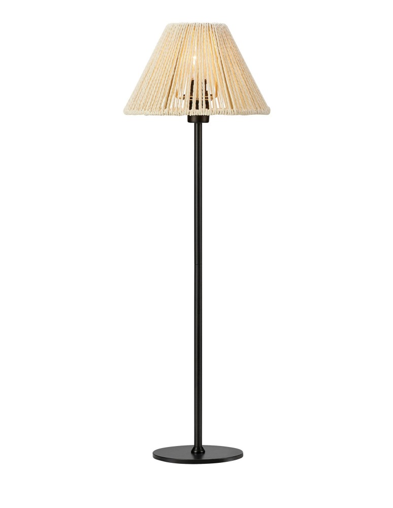 Lampy stołowe klasyczne - Markslojd CORDA 1L Stołowa 1x40W IP20 czarny/beżowy 108445 - produkt kolory-swiatla.pl 1
