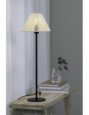 Markslojd CORDA 1L Stołowa 1x40W IP20 czarny/beżowy 108445 - produkt 2