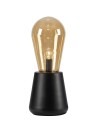 Markslojd BROOKE 1L Stołowa 1x40W IP20 czarny/złoty 108416