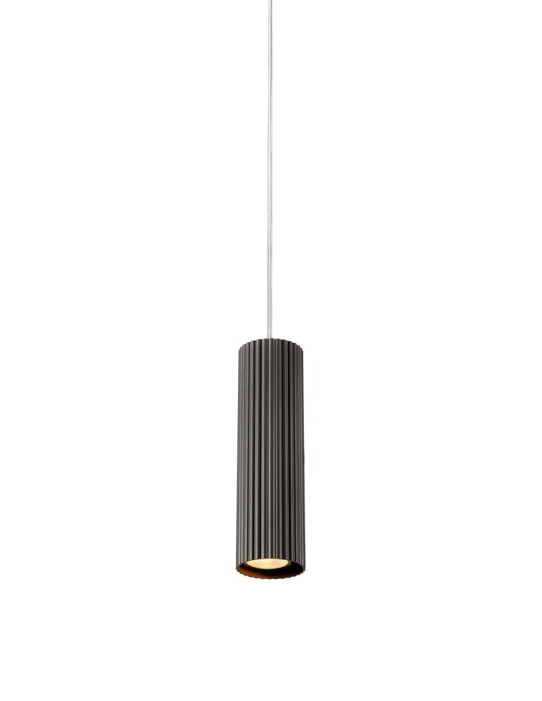 Lampy wiszące - Markslojd COSTILLA 1L Wisząca 1x7W transparentny/szary 108472 - produkt kolory-swiatla.pl 1