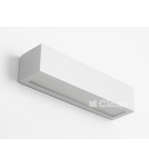 Kinkiety - Cleoni NEKLA 50, Kinkiet 2x60W E27 230V Biały Sygnałowy 1152K2192 - produkt 1