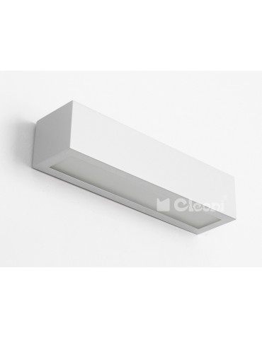 Cleoni NEKLA 50, Kinkiet 2x60W E27 230V Biały Sygnałowy 1152K2192