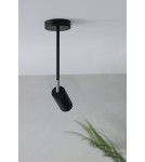 Reflektory sufitowe - Markslojd TORINO 1L Wisząca 1x7W czarny 108476 - product 2