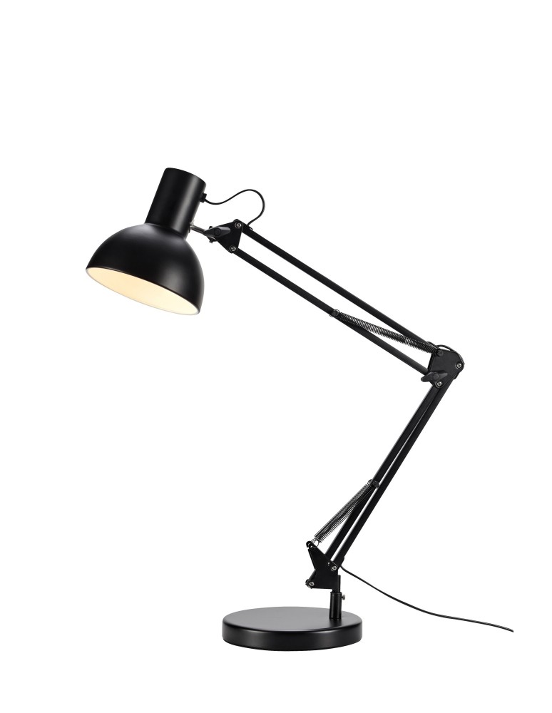 Lampy stołowe do czytania - Markslojd ARCHITECT 1L Stołowa 1x40W czarny 108453 - produkt kolory-swiatla.pl 1