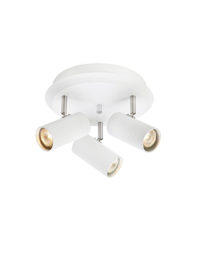 Lampy sufitowe reflektory - Markslojd COSTILLA 3L Sufitowa 3x7W biały 108464 - produkt kolory-swiatla.pl 1