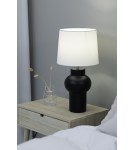 Lampy stołowe klasyczne - Markslojd SHAPE 1L Stołowa 1x40W czarny/biały 108449 - product 2
