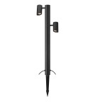 Markslojd GARDEN24 lampy - Markslojd GARDEN 24 Spot Ogrodowy 2x12.5W 3000K IP44 czarny/transparentny 108486 - product 1