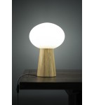 Lampy stołowe w stylu skandynawskim - Markslojd PATER 1L Stołowa E27 1x60W brązowy/biały 108409 - product 2