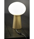 Lampy stołowe w stylu skandynawskim - Markslojd PATER 1L Stołowa E27 1x60W brązowy/biały 108409 - product 4
