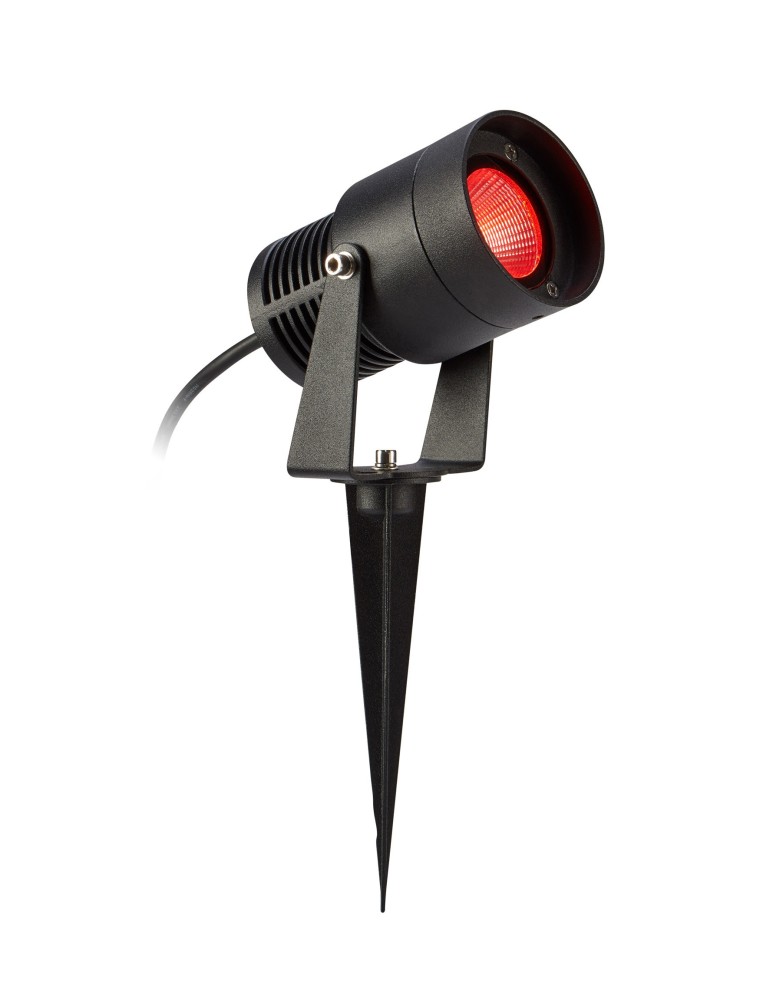 Markslojd GARDEN24 lampy - Markslojd GARDEN 24 Spot Ogrodowy LED 1x6W IP44 czarny/transparentny 108404 - produkt kolory-swiatla.pl 1