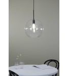 Lampy wiszące - Markslojd PATERA 1L Wisząca E27 1x25W czarny/transparentny 108507 - product 2