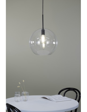 Markslojd PATERA 1L Wisząca E27 1x25W czarny/transparentny 108507 - produkt 2