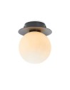 Markslojd MINI CEILING/WALL 1L G9 1x18W 2800K IP44 czarny/biały 108344