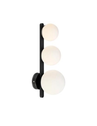 Markslojd WALL 3L Kinkiet G9 3x20W IP44 czarny/biały 108349