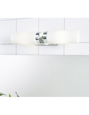 Markslojd STELLA Kinkiet E14 2x40W IP44 chrom/biały 234844,450712 - produkt 2