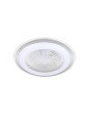 Milagro Plafoniera LED ZONDA SILVER 48W z wentylatorem ML8503