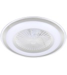 Milagro Plafoniera LED ZONDA SILVER 48W z wentylatorem ML8503 Milagro Plafoniera LED ZONDA SILVER 48W z wentylatorem ML8503