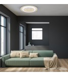 Wentylatory z oświetleniem - Milagro Plafoniera LED ZONDA GOLD 48W z wentylatorem ML8505 - product 3