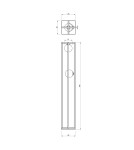 Milagro Lampa podłogowa DIEGO 2xE14 MLP8572 Milagro Lampa podłogowa DIEGO 2xE14 MLP8572