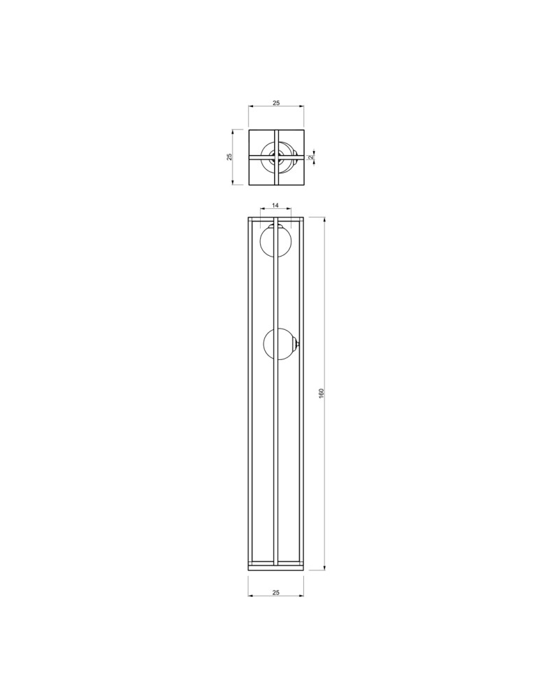 Milagro Lampa podłogowa DIEGO 2xE14 MLP8572 Milagro Lampa podłogowa DIEGO 2xE14 MLP8572