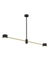 Milagro Lampa sufitowa CROSS GOLD 2xGX53 MLP8576 Milagro Lampa sufitowa CROSS GOLD 2xGX53 MLP8576