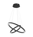 Milagro Lampa wisząca GALAXIA BLACK 46W LED ML8422 Milagro Lampa wisząca GALAXIA BLACK 46W LED ML8422