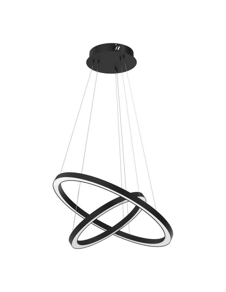 Milagro Lampa wisząca GALAXIA BLACK 46W LED ML8422 Milagro Lampa wisząca GALAXIA BLACK 46W LED ML8422