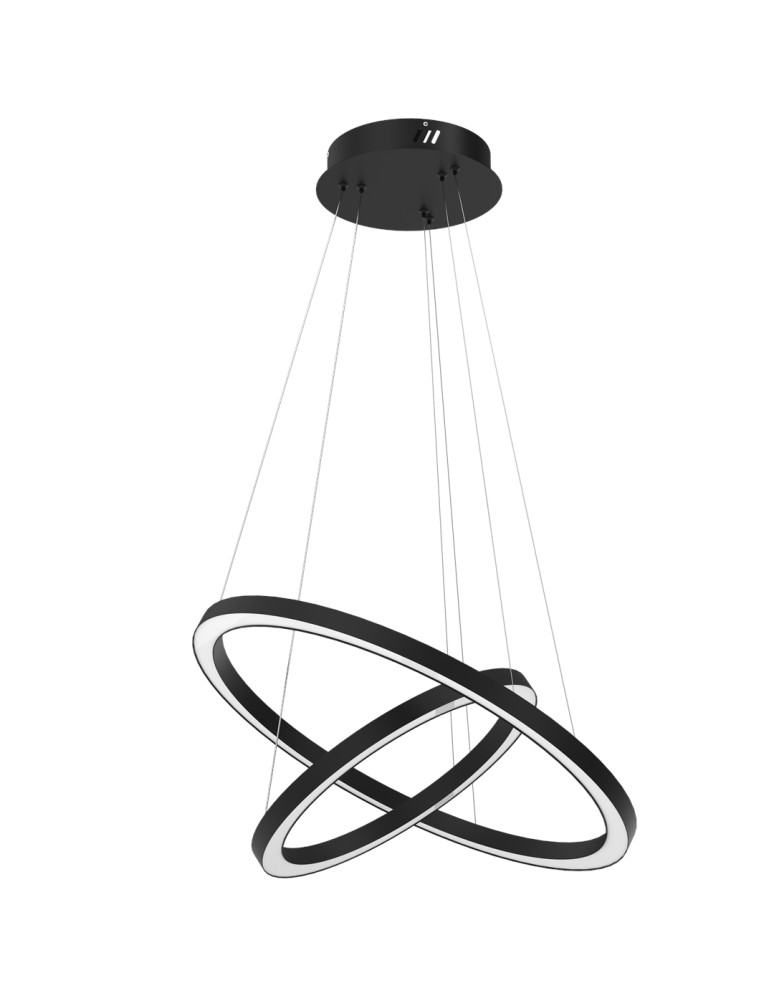 Milagro Lampa wisząca GALAXIA BLACK 46W LED ML8422 Milagro Lampa wisząca GALAXIA BLACK 46W LED ML8422