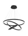 Milagro Lampa wisząca GALAXIA BLACK 85W LED ML8424 Milagro Lampa wisząca GALAXIA BLACK 85W LED ML8424