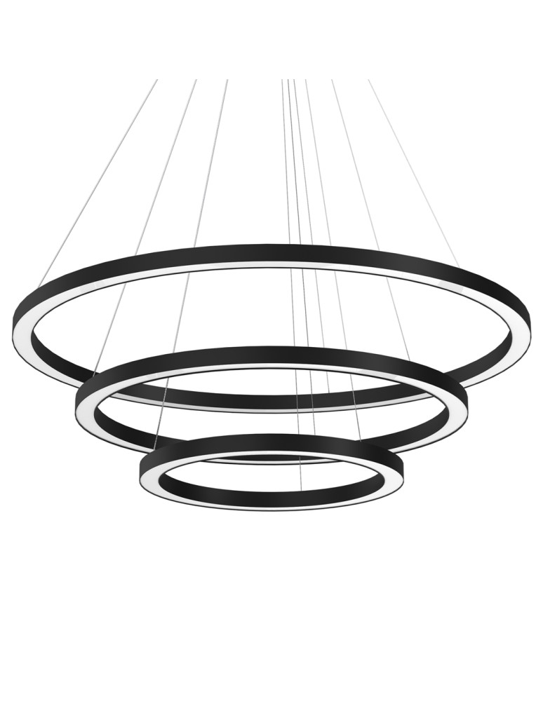 Milagro Lampa wisząca GALAXIA BLACK 85W LED ML8424 Milagro Lampa wisząca GALAXIA BLACK 85W LED ML8424