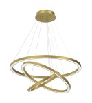Milagro Lampa wisząca GALAXIA GOLD 85W LED ML8425 Milagro Lampa wisząca GALAXIA GOLD 85W LED ML8425