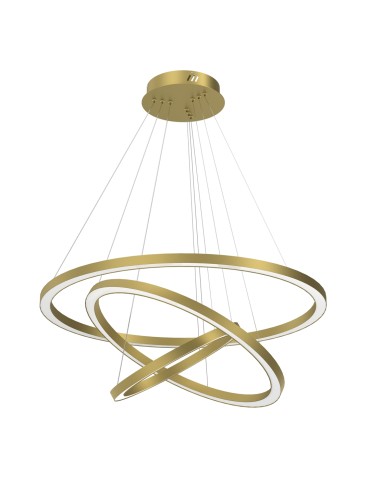 Milagro Lampa wisząca GALAXIA GOLD 85W LED ML8425