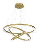 Milagro Lampa wisząca GALAXIA GOLD 85W LED ML8425 Milagro Lampa wisząca GALAXIA GOLD 85W LED ML8425