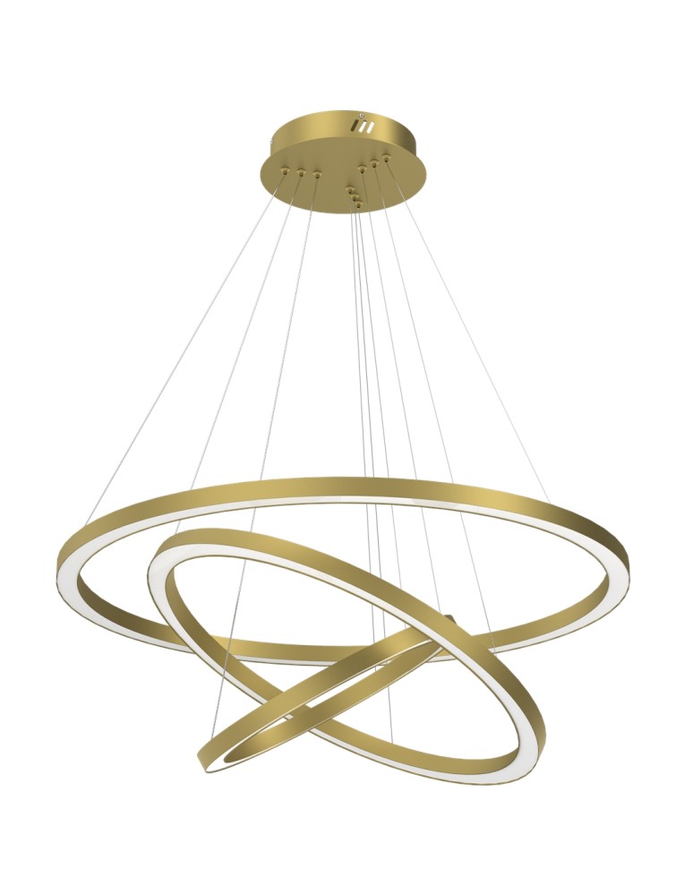 Milagro Lampa wisząca GALAXIA GOLD 85W LED ML8425 Milagro Lampa wisząca GALAXIA GOLD 85W LED ML8425