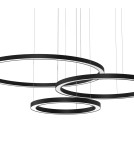 Lampy wiszące okręgi - Milagro Lampa wisząca GALAXIA BLACK 85W LED ML8789 - product 2